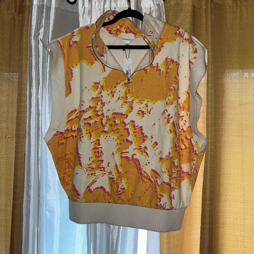 Cap sleeve men’s top